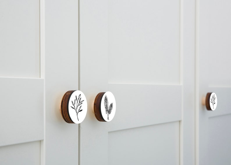 Modern Drawer Knobs Decorative Dresser Knobs Colorful Etsy