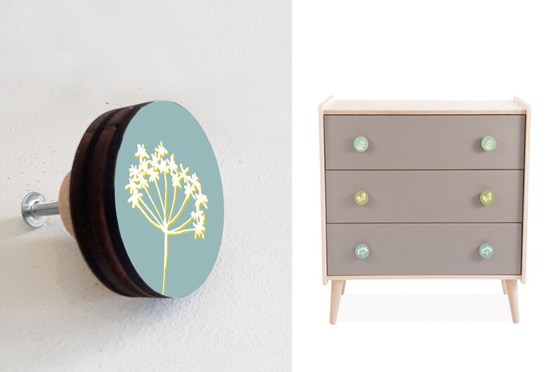 Home Accents Decorative Cabinet Hardware Pam Tree Cupboard//Drawer Knob Oil Rubbed Bronze
