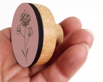 Botanical Wooden Knobs, Rustic Boho Drawer Pulls, Floral Cabinet Handles, Nature-Inspired Furniture Hardware, Round Wood Pulls, Modern Knobs
