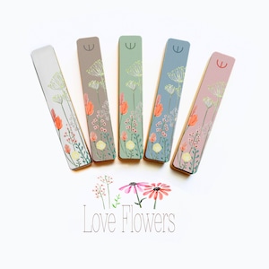 Contemporary Judaica, Jewish Mezuzah Case,  Made in Israel Gifts for home, Home Door Decor Housewarming Present, Hand made Israeli Judaica