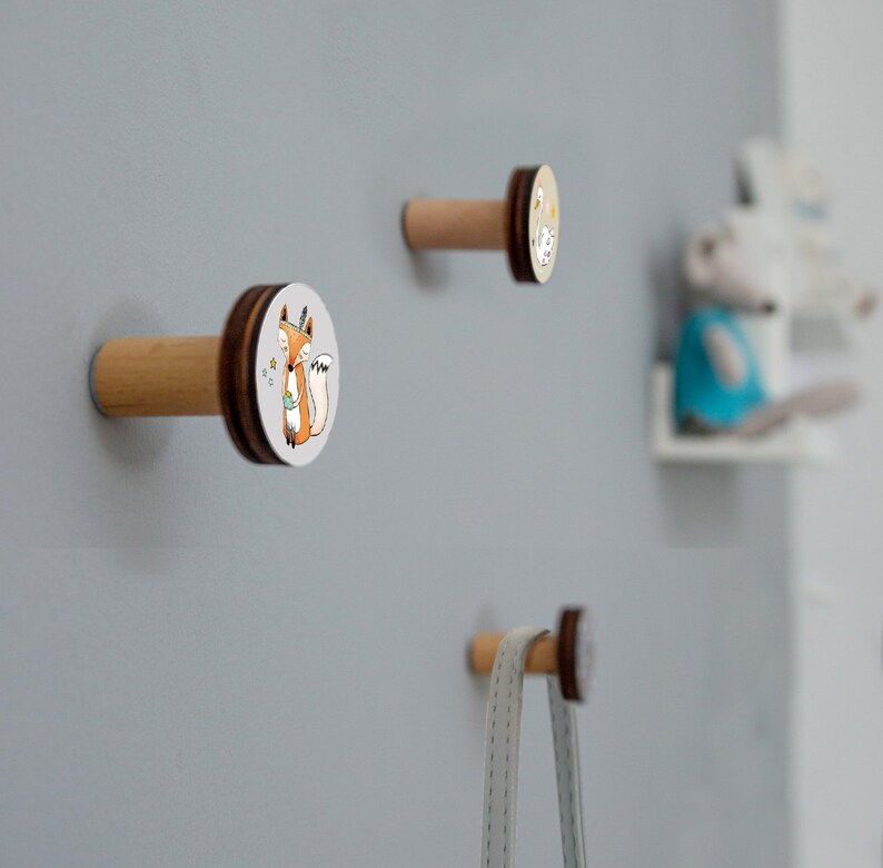 Nursery Hooks Nursery Wall Hangers Nursery Racks Nursery Etsy