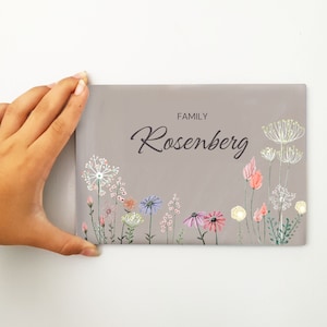 ADD TEXT to Botanic door sign, Personalised Custom Made Door Plaque, Wood Door Sign Family name, Add your own name to our Wood House Sign