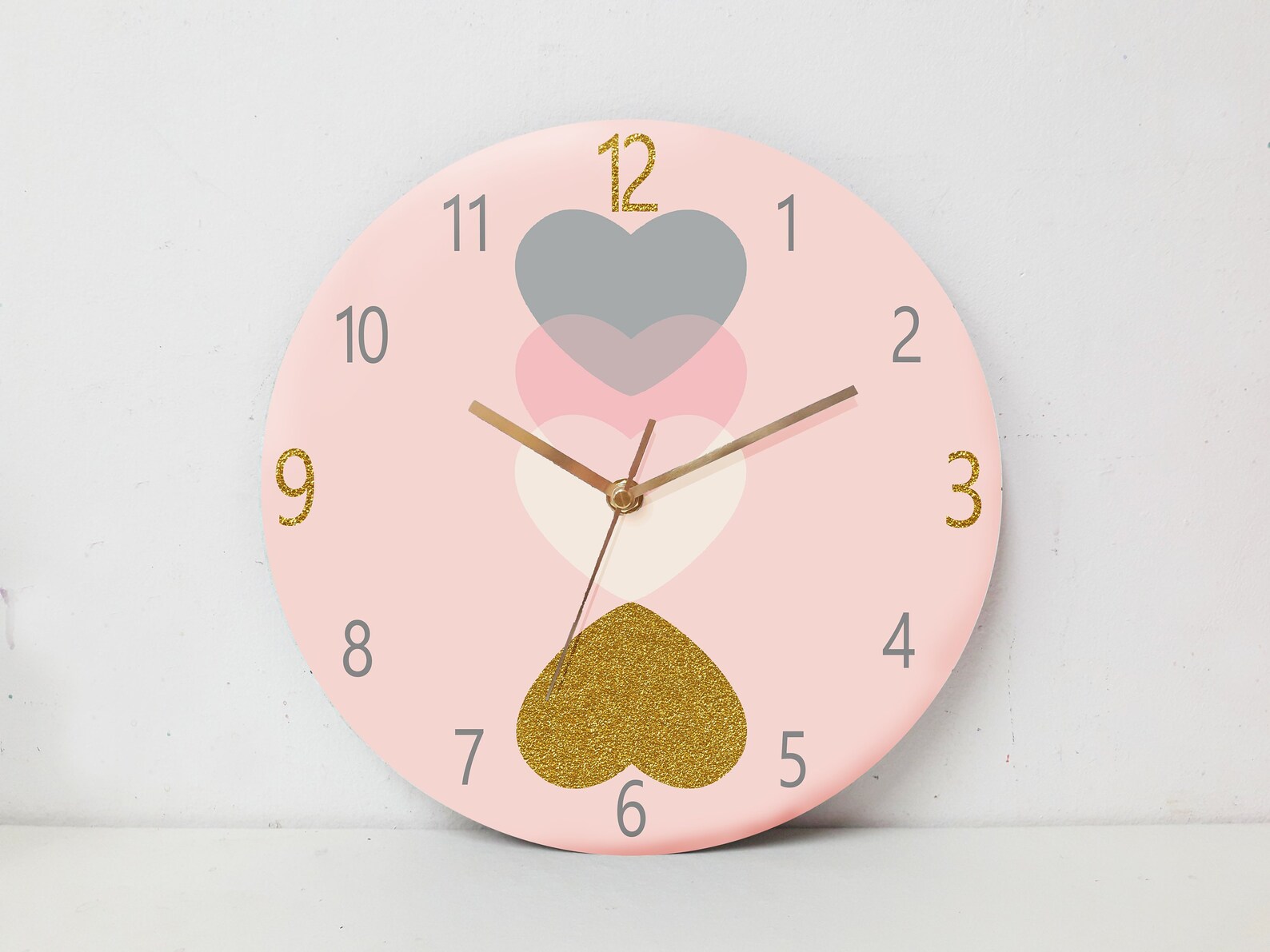 Kids Wall Clock, Nursery Clock, Nursery Wall Clock, Childrens Wall