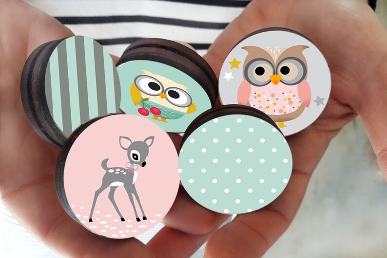 Nursery Dresser Knobs Nursery Room Knobs Set Of 9 Kids Knobs Nursery Knobs Children Room Knobs Kids Room Knobs Nursery Decor