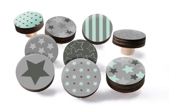 Furniture Knobs Cabinet Knobs Drawer Knobs Childrens Etsy