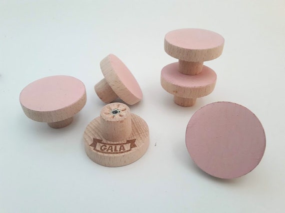 Pink Knobs Drawer Knobs Cupboard Knobs Dresser Knobs Etsy