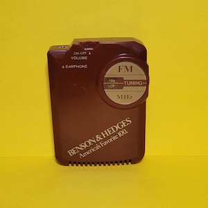 Benson & Hedges Deluxe FM Radio