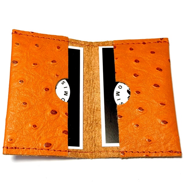 EC-/Visitenkarten Etui orange