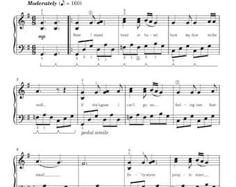 You've got to Hide Your Love Away (Beatles) - piano niveau intermédiaire