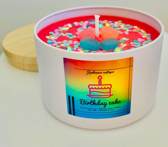 Birthday Cake Candle - 8 oz