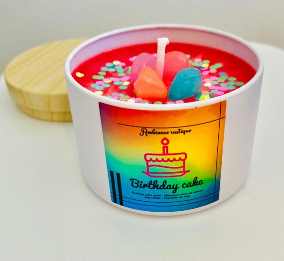 Birthday Cake Candle - 4 oz