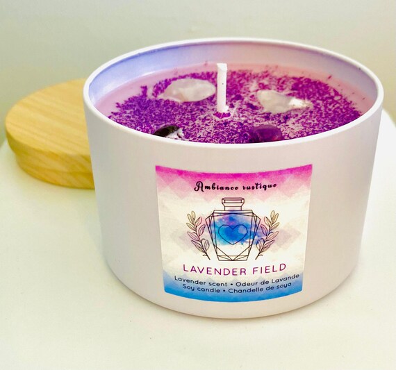 Lavender Field Candle - 8 oz
