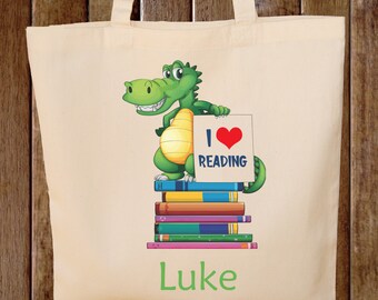 Library Tote Bag Library Bag Library Books Tote Bag