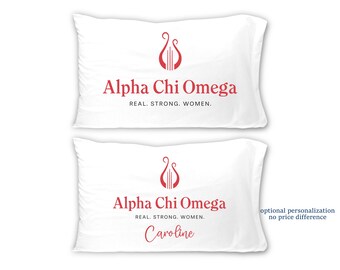 Alpha Chi Omega Pillow Case Gift for AXO