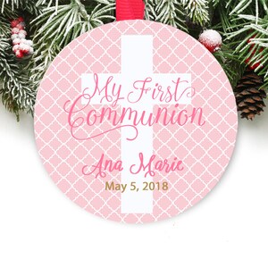 Holy Communion Christmas Ornament Personalized Holy Communion Gift GIFT BOX  Included