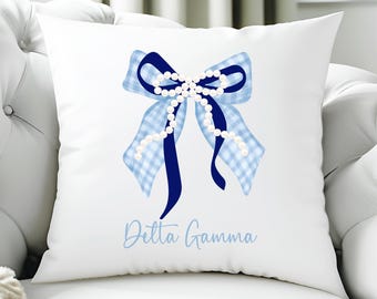Delta Gamma Throw Pillow Gift for Delta Gamma Sorority