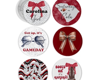 Gameday Buttons Football Game Day Buttons for College Games