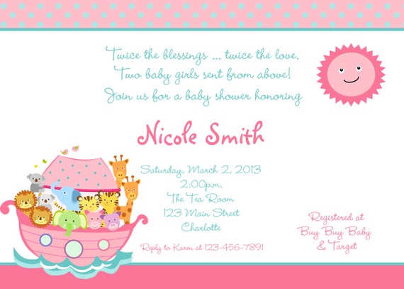 etsy noah's ark baby shower