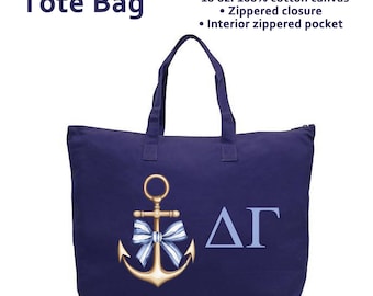 Delta Gamma Sorority Tote Bag Gift for Delta Gamma Sorority