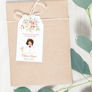 First Holy Communion Favor Tags First Communion Favor Tags
