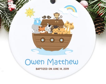 Baptism Ornament Personalized Baptism Gift  Gift for Baptism Godchild Gift GIFT BOX Included