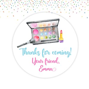 Glamour Party Birthday Stickers  Glamour Party Favor Tags Glamour Party Stickers Printed on STICKERS OR CARDSTOCK