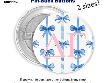 Delta Gamma Gameday Button Delta Gamma Sorority Game Day Button