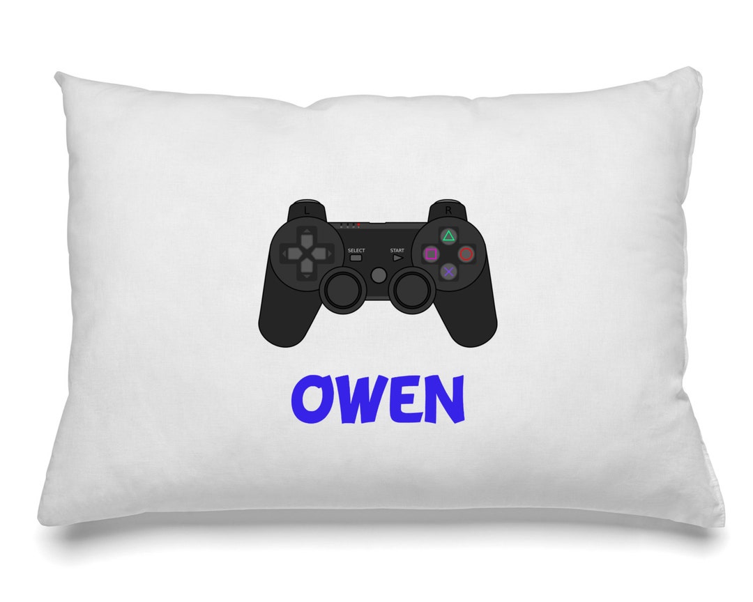 Video Game Personalized Pillow Case Video Game Pillow Case Etsy