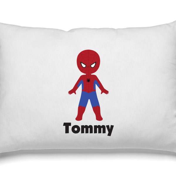 Superhero Personalized Pillow Case Superhero Pillow case