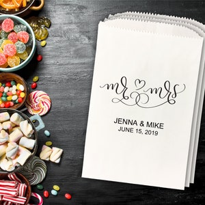 Donut Favor Bags Wedding Favor Bags Dessert Table Bags Wedding Favor Bags