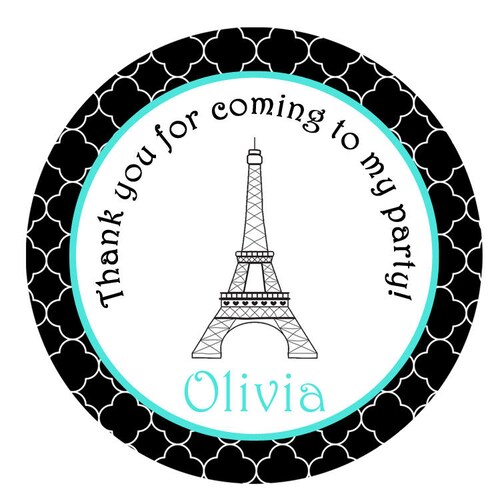 Paris Invitation Paris Birthday Party Teal Purple Eiffel Tower Etsy