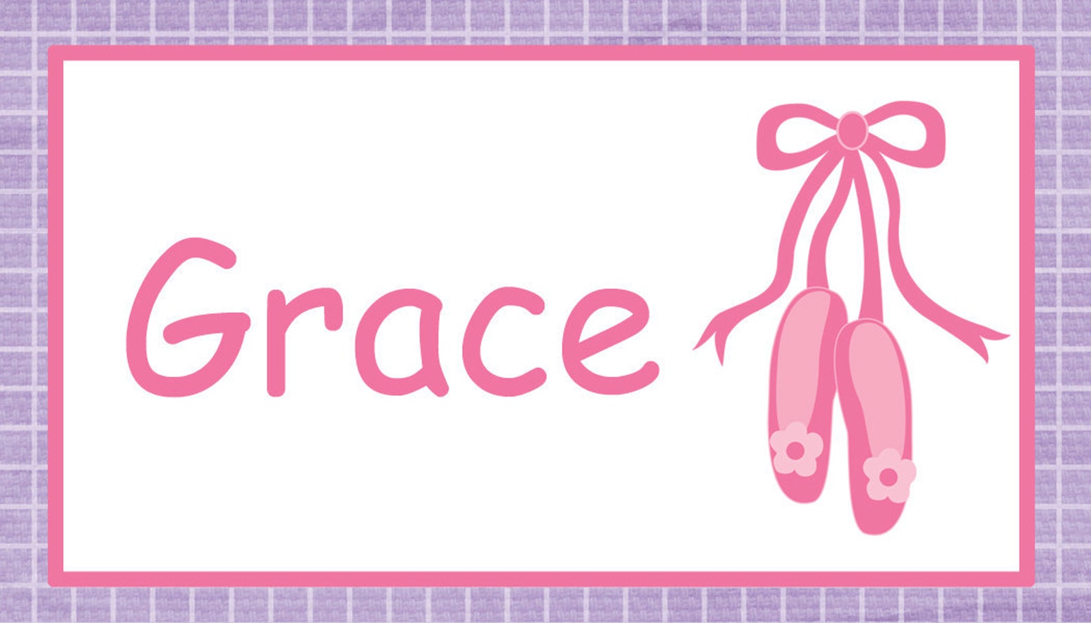 ballet backpack tag - backpack tags , lunchbox tags, luggage tags -- ballet shoes ballet backpack tag - backpack tags , lunchbox tags, luggage tags -- ballet shoes