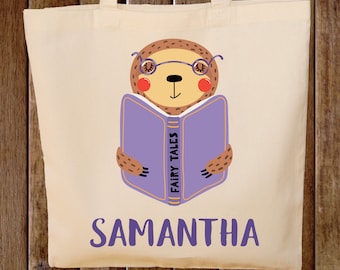 Library Tote Bag Library Bag Library Books Tote Bag