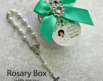 First Holy Communion Favors Communion Rosary Favor CHOOSE GIRL