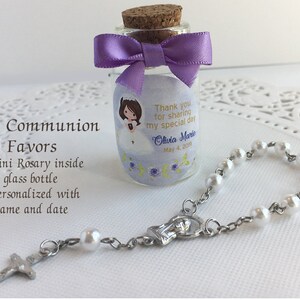 First Holy Communion Favors Communion Rosary Favor