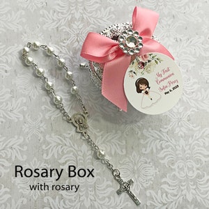 First Holy Communion Favors Communion Rosary Favor CHOOSE GIRL