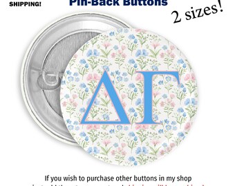 Delta Gamma Gameday Button Delta Gamma Sorority Game Day Button
