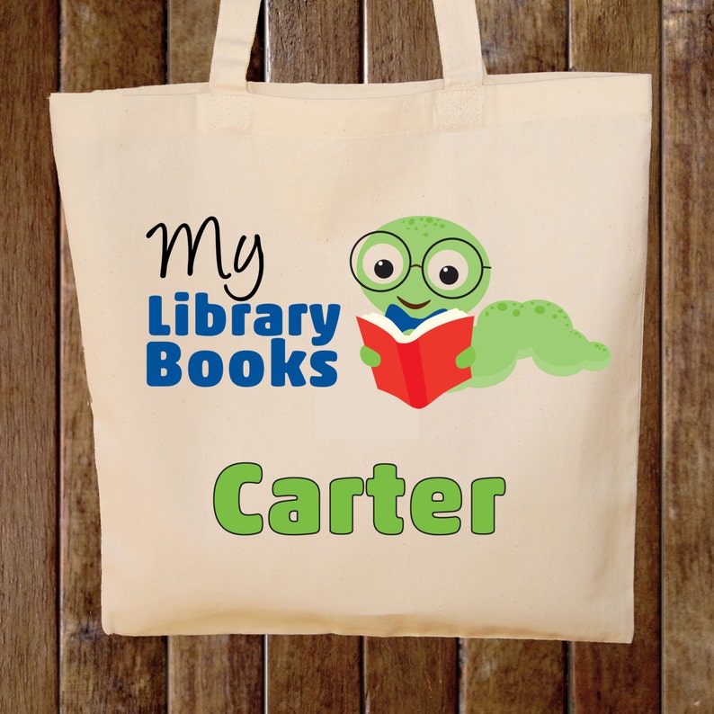 Library Tote Bag Library Bag Library Books Tote Bag Etsy