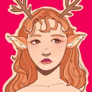 Custom personalized Avatar, Character Illustration, Roleplay Character Drawing, Digital Avatar, DND/Fantasy/Anime/Cartoon/Portrait