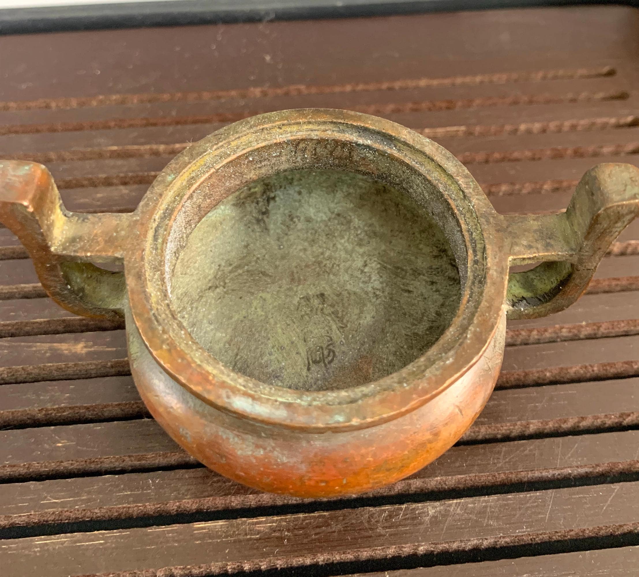 ♢香炉 骨董 ヴィンテージ 香炉(茶道具) / 明治末-大正 / 陶器 / 日本