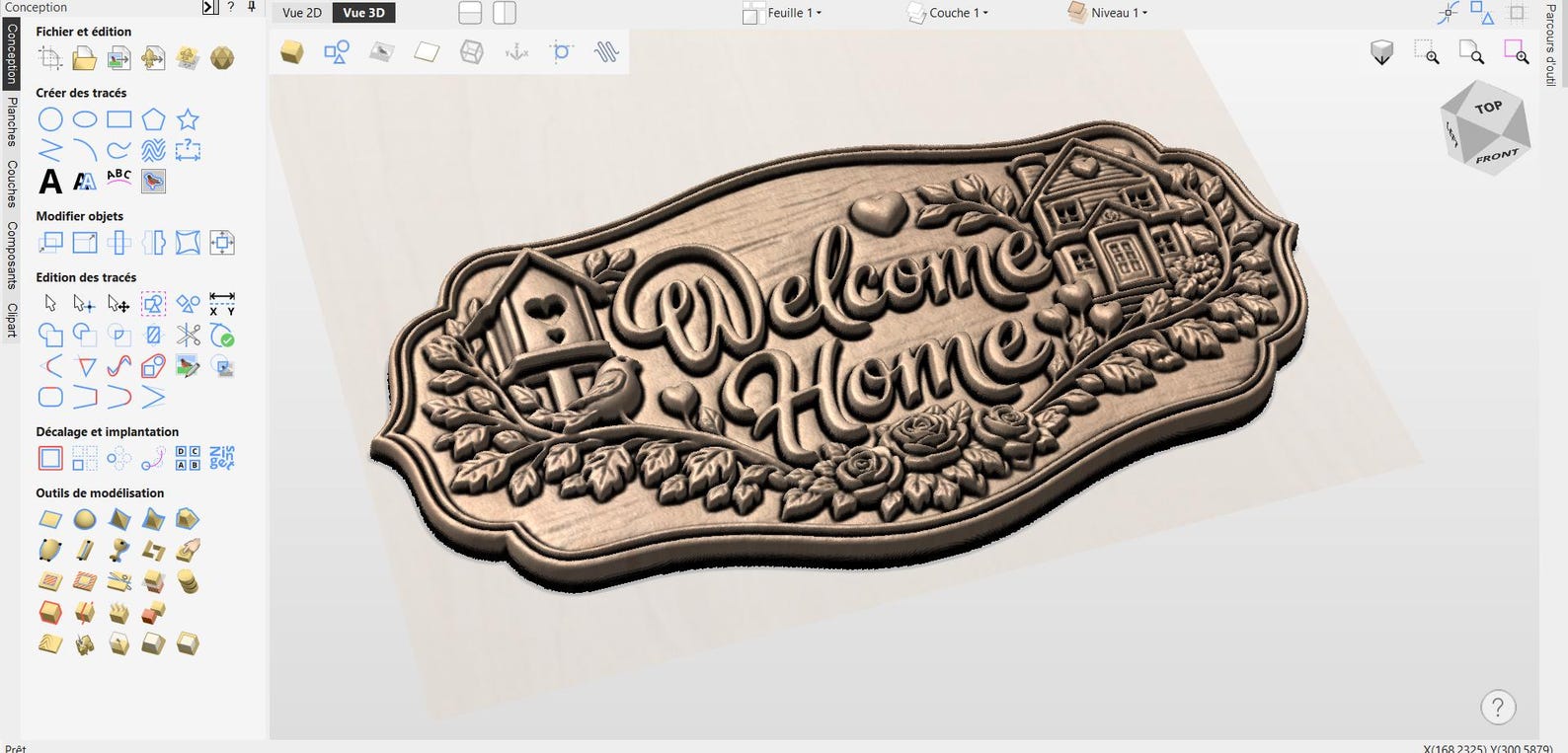 CNC File Floral 