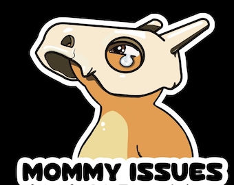 Cubone - Waterproof Vinyl Sticker
