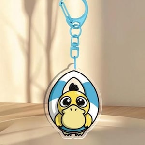 Day at the Pool Psyduck Keychain