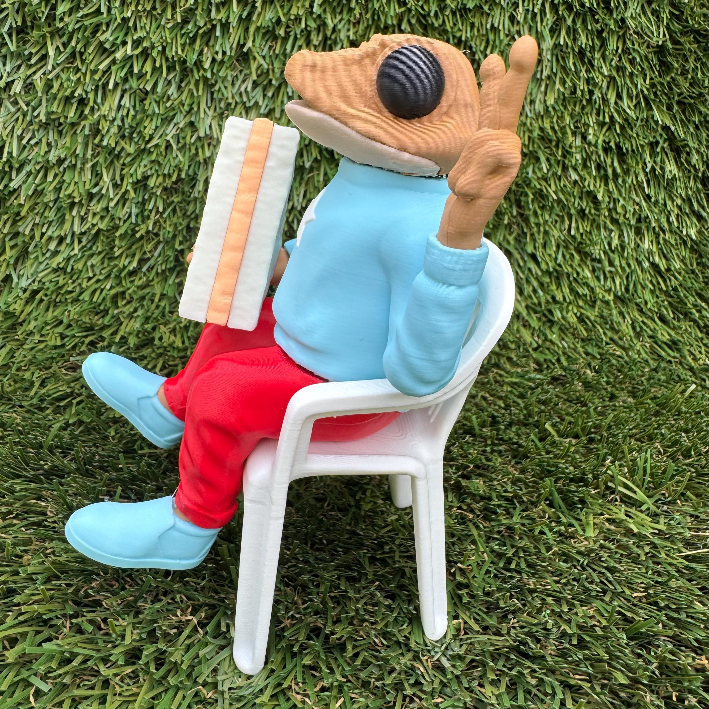 3D Printed Sapo Concho Playero: Puerto Rican Collectible With