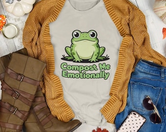 Weirdcore Bug Shirt, Love The Unloved Graphic Tee, Goblincore Beetle T-Shirt, Sad Bug Summer Aesthetic, Ladybug Insect Top Unisex