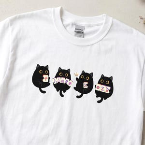 Mahjong svart katt t-shirt Mahjong-tröja, Mahjong-tröja, Mahjong Social Club-tröja, Rolig Mahjong-spelare-tröja, Mahj-tröja