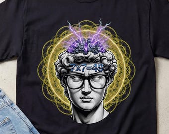 Comfort Colors, hm, Vintage Tee with Deranged Humor, 7x7 meme, Gen Z, Funny Sarcastic Math T-Shirt, Inappropriate Embarrassing T-Shirt