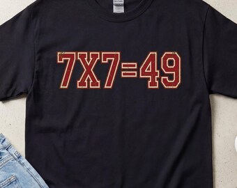 7x7, Inappropriate Embarrassing T-Shirt, Gen Z, Y2K Graphic Tee, Vintage Tee with Deranged Humor, Comfort Colors, Offensive Deranged T-Shirt