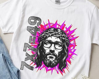 7x7, Y2K Graphic Tee, Trendy Quote T-Shirt, 7x7=49 T-Shirt, Vintage Tee with Deranged Humor, Minimalist Aesthetic T-Shirt, tiktok meme shirt