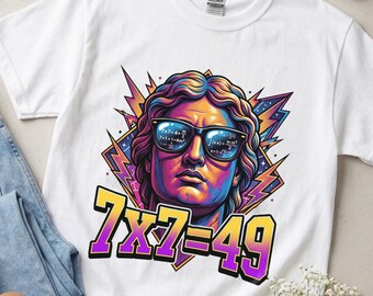 7x7 meme Funny Gen Z Meme T-Shirt & hm Gen Z Offensive Deranged T-Shirt tiktok meme shirt Trendy Quote T-Shirt Comfort Colors
